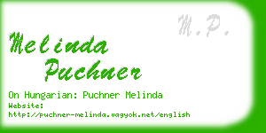 melinda puchner business card